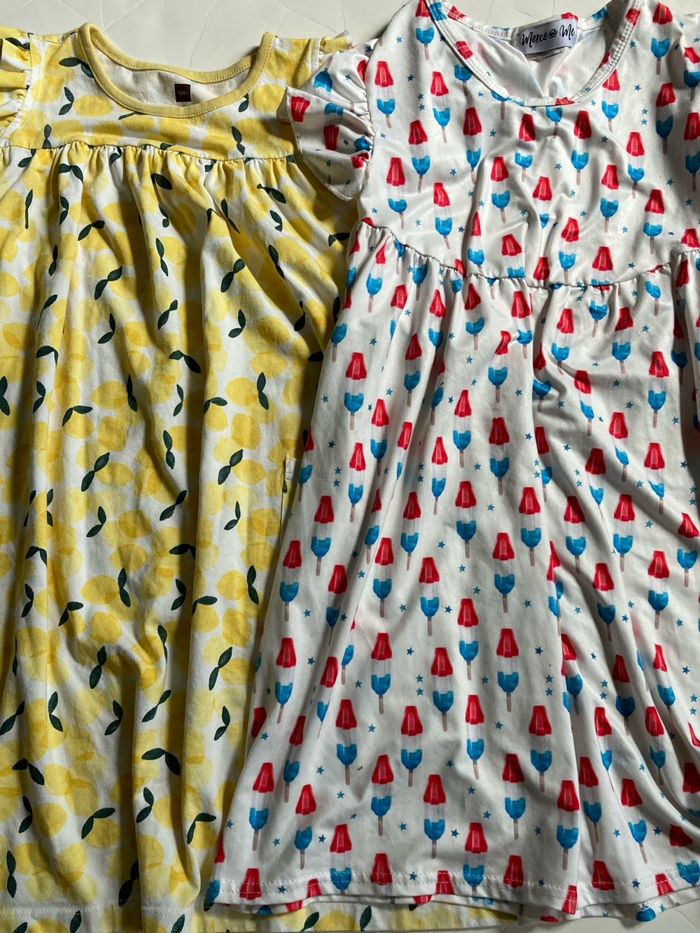 Girls size 10 summer dress bundle Tea boutique lemons patriotic popsicles